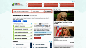 What Mucurtv.com.cutestat.com website looked like in 2020 (4 years ago)