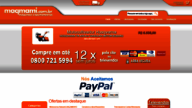 What Maqmami.com.br website looked like in 2020 (4 years ago)