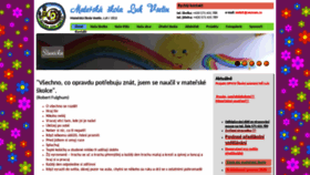 What Msluh.cz website looked like in 2020 (4 years ago)