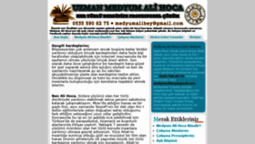 What Medyumali.com website looked like in 2020 (4 years ago)