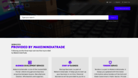 What Makeinindiatrade.com website looked like in 2020 (4 years ago)