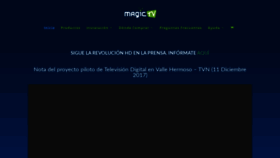 What Magictv.cl website looked like in 2020 (4 years ago)