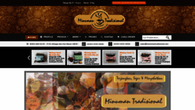 What Minumantradisional.com website looked like in 2020 (4 years ago)