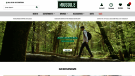 What Mousoulis.com website looked like in 2020 (4 years ago)
