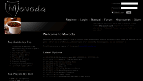 What Movoda.net website looked like in 2020 (4 years ago)