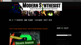 What Modernsynthesist.com website looked like in 2020 (4 years ago)
