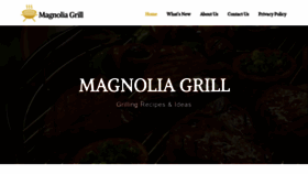 What Magnoliagrill.net website looked like in 2020 (4 years ago)