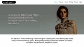 What Modelwirenetwork.com website looked like in 2020 (4 years ago)