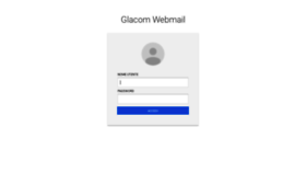 What Mail.glacom.com website looked like in 2020 (4 years ago)