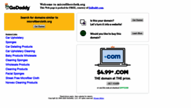 What Microfibercloth.org website looked like in 2020 (4 years ago)