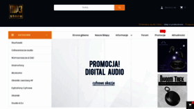 What Mp3store.pl website looked like in 2020 (5 years ago)