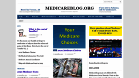 What Medicareblog.org website looked like in 2020 (4 years ago)