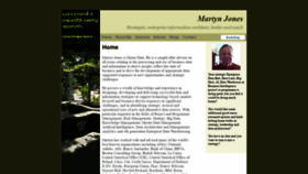 What Martyn.es website looked like in 2020 (4 years ago)