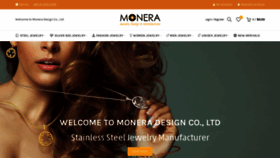 What Monera-design.com website looked like in 2020 (4 years ago)