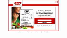 What Metrosondage.ca website looked like in 2020 (4 years ago)
