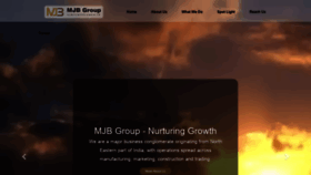 What Mjbgroup.co.in website looked like in 2020 (4 years ago)