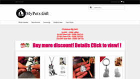 What Mypets.gift website looked like in 2020 (4 years ago)