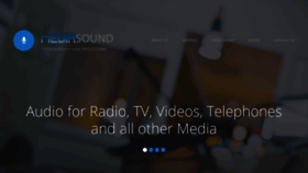 What Mediasound.com.au website looked like in 2020 (4 years ago)