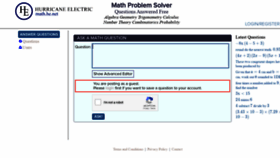 What Math.he.net website looked like in 2020 (4 years ago)