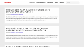 What Madafoquer.com.br website looked like in 2020 (4 years ago)