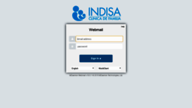 What Mail.indisa.cl website looked like in 2020 (4 years ago)