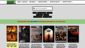 What Movieshunk.pw website looked like in 2020 (4 years ago)