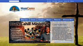 What Markcahill.org website looked like in 2020 (4 years ago)