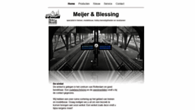 What Meijerenblessing.nl website looked like in 2020 (4 years ago)