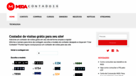 What Megacontador.com.br website looked like in 2020 (4 years ago)