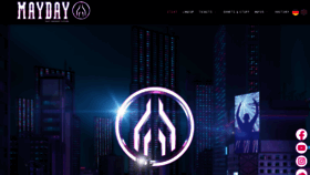 What Mayday.de website looked like in 2020 (6 years ago)