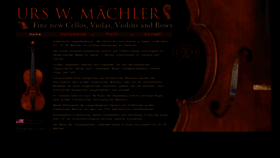 What Maechler.de website looked like in 2020 (4 years ago)