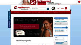 What Mediherz-shop.de website looked like in 2020 (4 years ago)