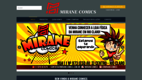 What Miranecomics.com.br website looked like in 2020 (4 years ago)
