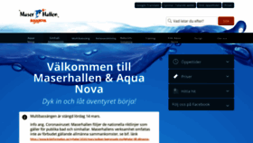 What Maserhallen.se website looked like in 2020 (4 years ago)