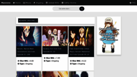 What Maxnime.my.id website looked like in 2020 (4 years ago)