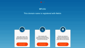 What Mp2.eu website looked like in 2020 (4 years ago)