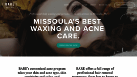 What Missoulawaxing.com website looked like in 2020 (4 years ago)