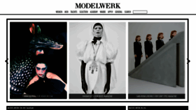 What Modelwerk.de website looked like in 2020 (4 years ago)