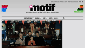 What Motifri.com website looked like in 2020 (4 years ago)