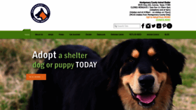 What Montgomerycountypets.com website looked like in 2020 (4 years ago)