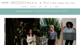 What Madiamatilda.co.uk website looked like in 2020 (4 years ago)