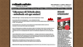 What Mobelkvaliten.se website looked like in 2020 (4 years ago)