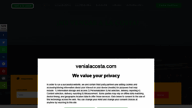 What M.venialacosta.com website looked like in 2020 (4 years ago)