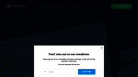 What Myharmoney.eu website looked like in 2020 (5 years ago)