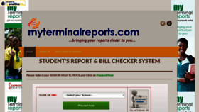 What Myterminalreports.com website looked like in 2020 (4 years ago)