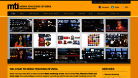 What Mediatrackingofindia.com website looked like in 2020 (4 years ago)