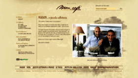 What Mon-cafe.it website looked like in 2020 (4 years ago)