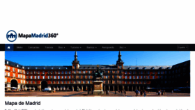 What Mapamadrid360.es website looked like in 2020 (4 years ago)