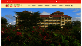 What Mmarau.ac.ke website looked like in 2020 (4 years ago)