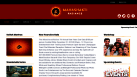 What Mahashaktiradiance.com website looked like in 2020 (4 years ago)